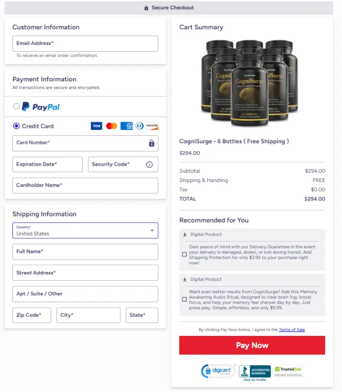 CogniSurge Buy now CogniSurge Buy now