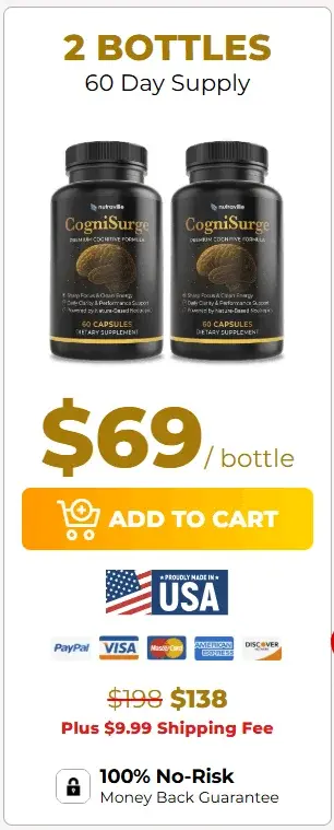 CogniSurge 2 bottles CogniSurge 2 bottles